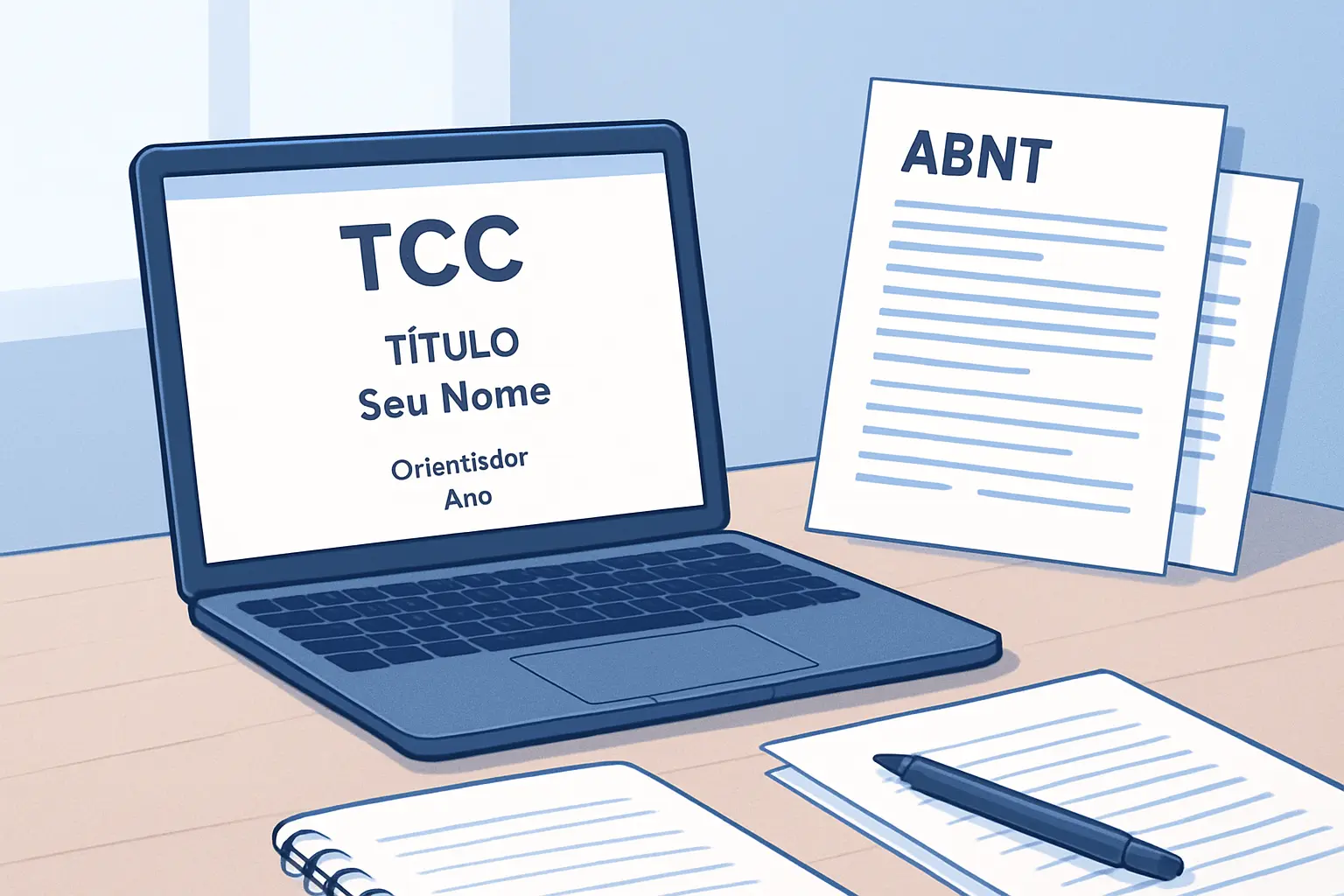 Como Fazer Capa de TCC em 2026: Modelo ABNT Pronto e Passo a Passo no Word