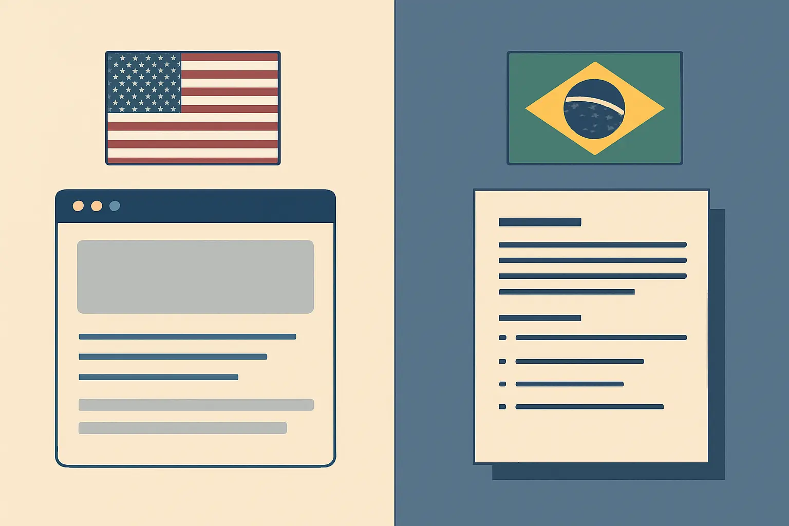 Comparativo entre ferramenta de IA desenvolvida em inglês e plataforma nativa em português-BR com ABNT integrada para o TCC