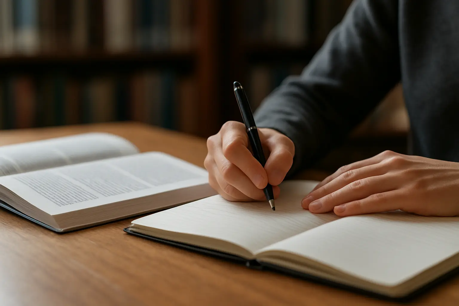 Registro de leitura crítica de artigo acadêmico durante pesquisa bibliográfica