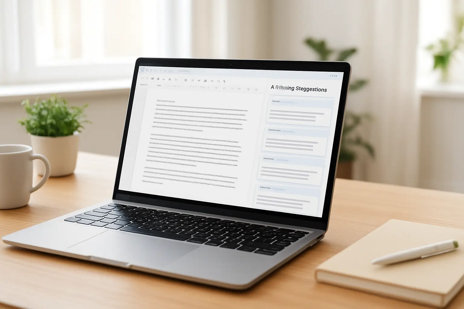 Uso do Microsoft Copilot integrado ao editor de texto para revisar o TCC