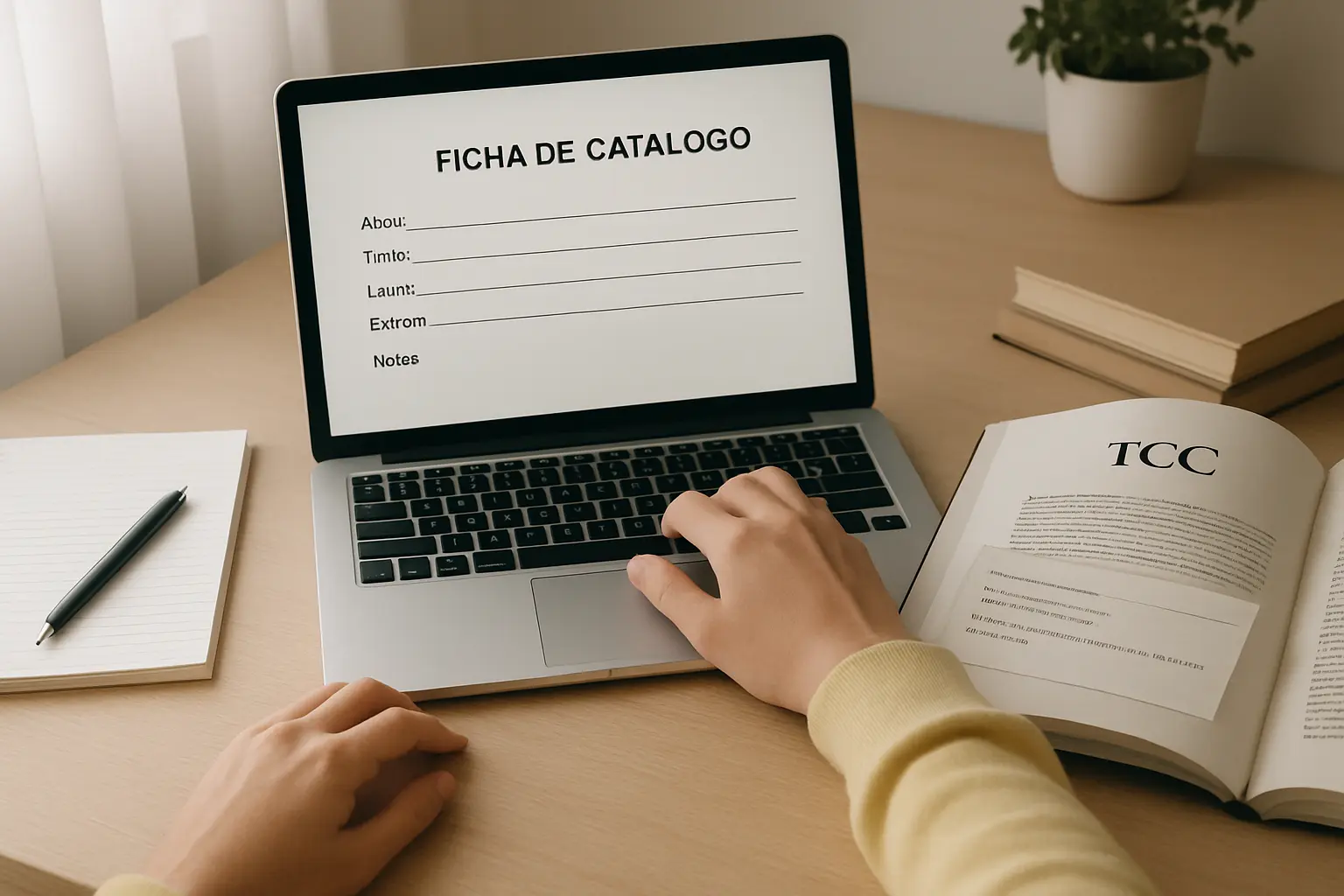 Como Fazer a Ficha Catalográfica do TCC em 2026: Modelo ABNT e Geradores das Bibliotecas