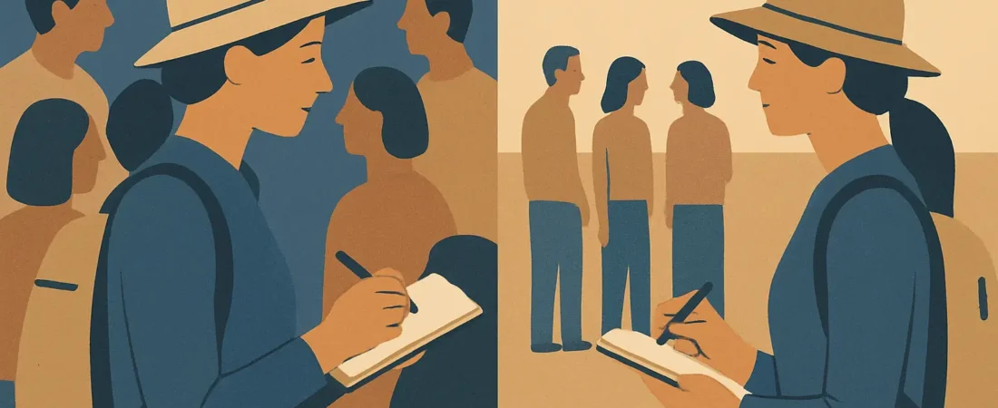 Observação Participante e Não Participante em 2026: Diferenças e Como Aplicar no TCC