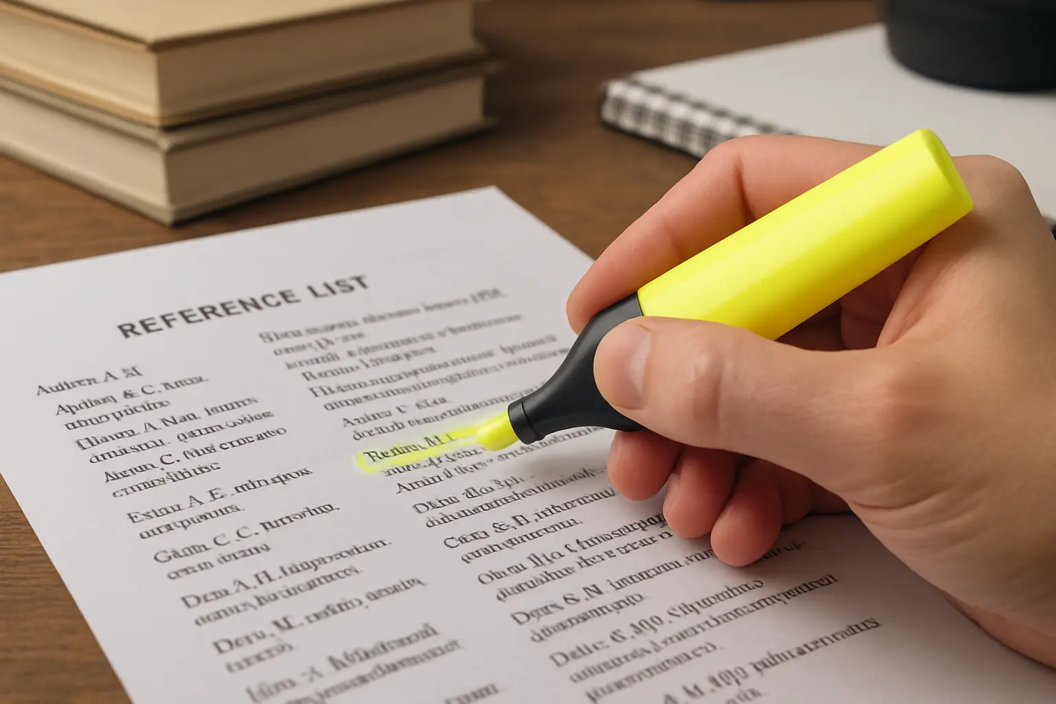 Lista de referências bibliográficas formatada em ABNT para o TCC de Fisioterapia