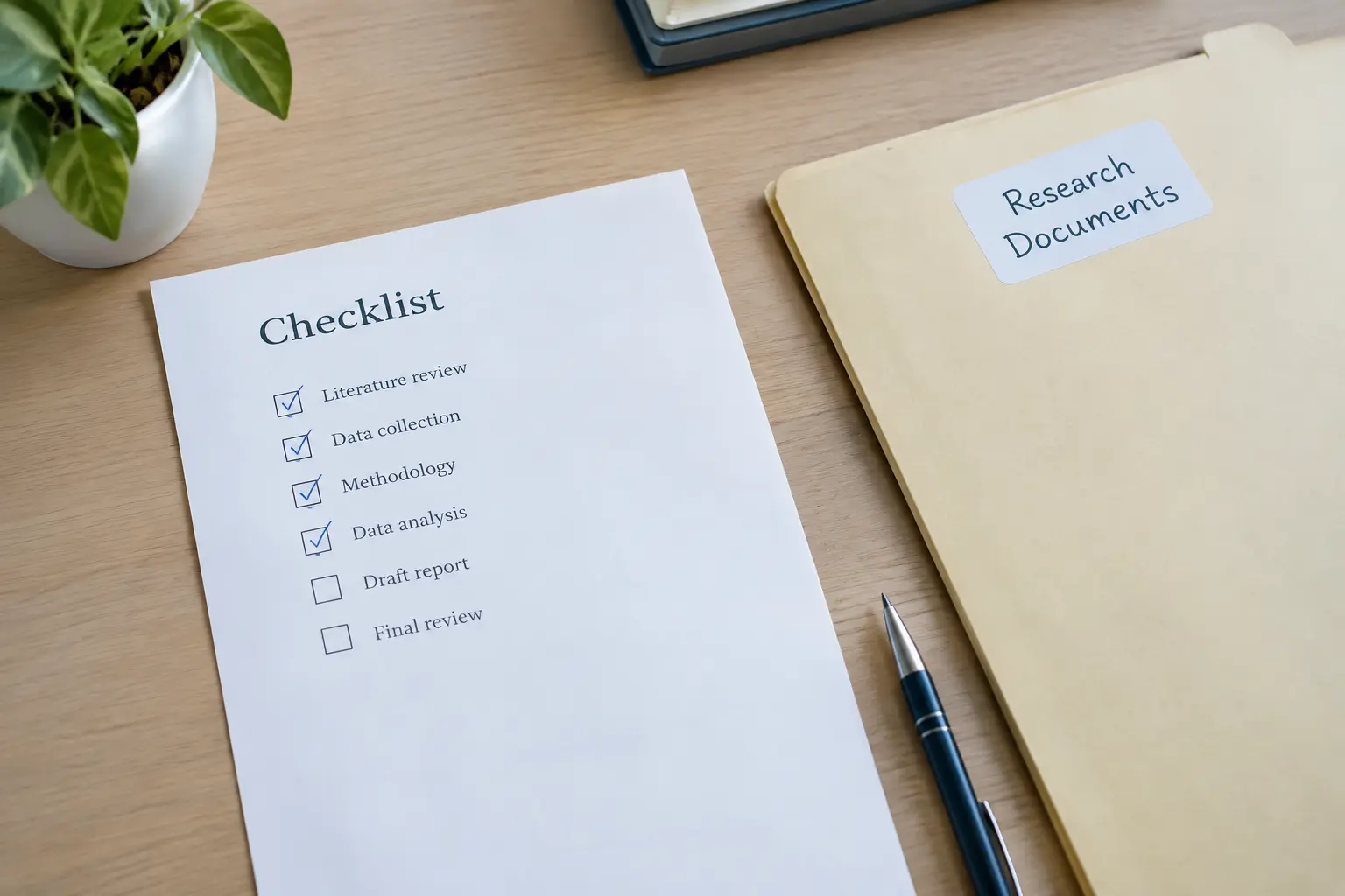 Checklist usada antes de iniciar a coleta de dados dentro de uma instituição