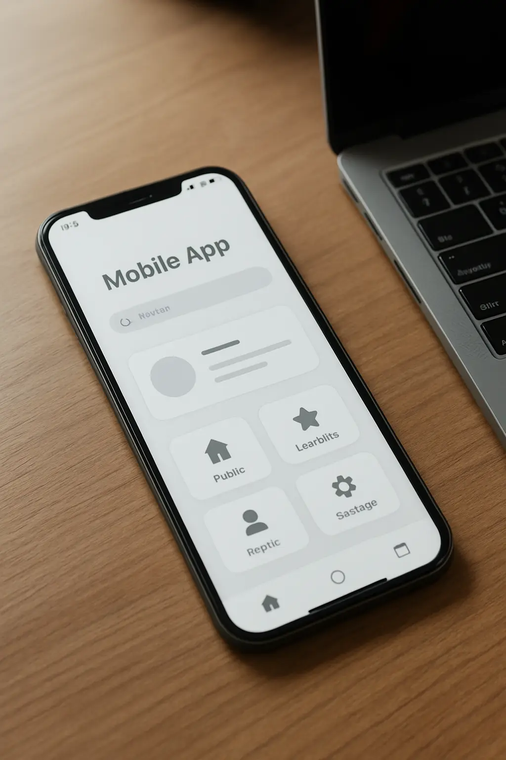 Protótipo de aplicativo mobile em teste para o TCC de Ciência da Computação
